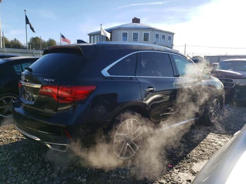 2017 Acura MDX, VIN 5FRYD4H88HB042792. Фото 3 з 6 з аукціону Copart. Каталог авто зі США OpenDataCar.