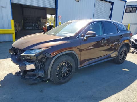 2016 Lexus RX 450h, VIN 2T2BGMCA6GC004596. Фото 1 з 6 з аукціону Copart. Каталог авто зі США OpenDataCar.