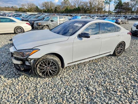 2019 Genesis G80, VIN KMTFN4JB1KU325546. Photo 1 of 6 from Copart auction. OpenDataCar US salvage catalog.