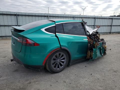 2018 Tesla Model X, VIN 5YJXCAE26JF119938. Zdjęcie 3 z 6 z aukcji Copart. Katalog aut z USA OpenDataCar.