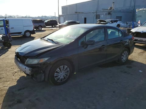 2013 Honda Civic, VIN 2HGFB2F53DH593987. Фото 1 з 6 з аукціону Copart. Каталог авто зі США OpenDataCar.