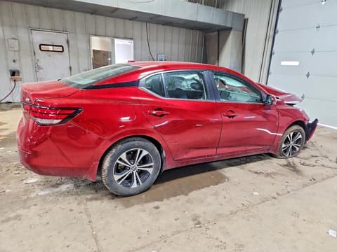 2021 Nissan Sentra, VIN 3N1AB8CV2MY330760. Фото 3 з 6 з аукціону Copart. Каталог авто зі США OpenDataCar.