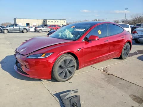 2024 Tesla Model 3, VIN 5YJ3E1EB9RF760277. Фото 1 з 6 з аукціону Copart. Каталог авто зі США OpenDataCar.