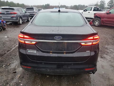 2018 Ford Fusion, VIN 3FA6P0PU9JR237446. Photo 6 of 6 from Copart auction. OpenDataCar US salvage catalog.