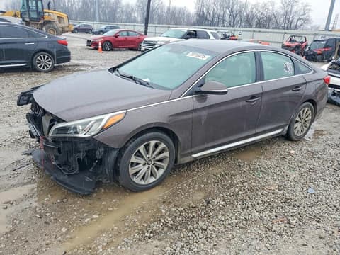 2017 Hyundai Sonata, VIN 5NPE34AFXHH487486. Фото 1 з 6 з аукціону Copart. Каталог авто зі США OpenDataCar.