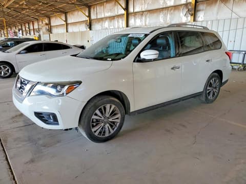 2018 Nissan Pathfinder, VIN 5N1DR2MN2JC615606. Фото 1 з 6 з аукціону Copart. Каталог авто зі США OpenDataCar.