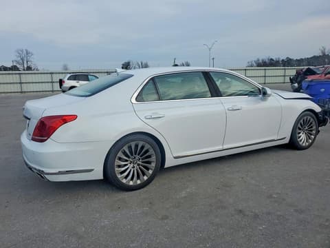 2019 Genesis G90, VIN KMHG54JH4KU050709. Photo 3 of 6 from Copart auction. OpenDataCar US salvage catalog.