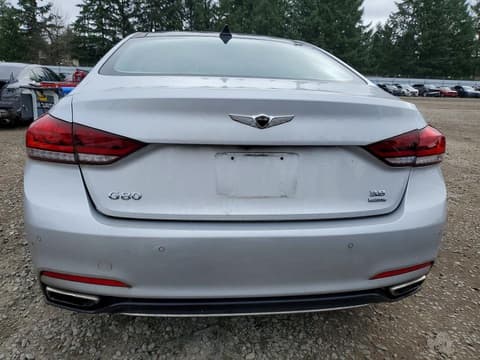 2018 Genesis G80, VIN KMHGN4JE1JU229777. Фото 6 з 6 з аукціону Copart. Каталог авто зі США OpenDataCar.