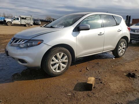 2012 Nissan Murano, VIN JN8AZ1MW4CW200139. Фото 1 з 6 з аукціону Copart. Каталог авто зі США OpenDataCar.