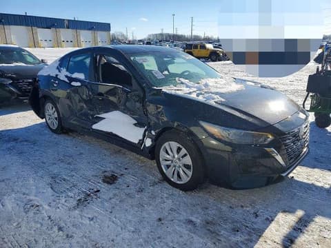 2025 Nissan Sentra, VIN 3N1AB8BVXSY286635. Фото 4 з 6 з аукціону Copart. Каталог авто зі США OpenDataCar.