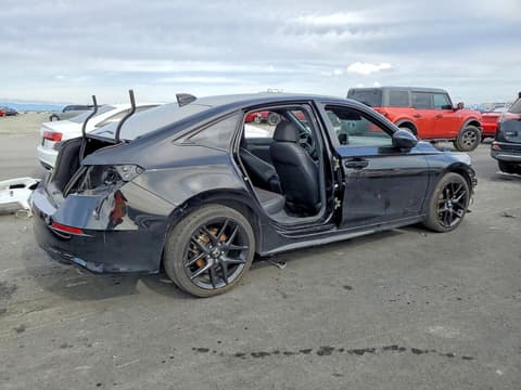 2022 Honda Civic, VIN 2HGFE2F55NH607672. Фото 3 з 6 з аукціону Copart. Каталог авто зі США OpenDataCar.