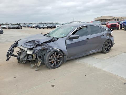 2020 Honda Civic, VIN 2HGFC2F87LH571075. Фото 1 з 6 з аукціону Copart. Каталог авто зі США OpenDataCar.