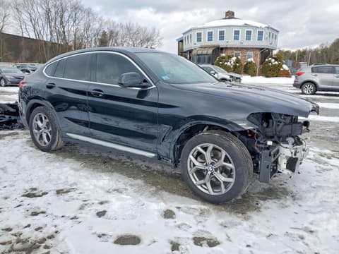 2020 Bmw X4, VIN 5UX2V1C00L9B76088. Фото 4 из 6 с аукциона Copart. Каталог авто из США OpenDataCar.
