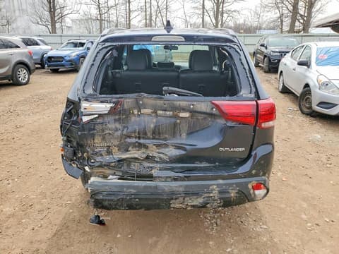 2019 Mitsubishi Outlander, VIN JA4AZ3A32KZ051853. Фото 6 з 6 з аукціону Copart. Каталог авто зі США OpenDataCar.