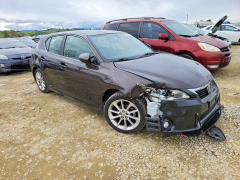 2012 Lexus CT 200h, VIN JTHKD5BH1C2112424. Фото 4 з 6 з аукціону Copart. Каталог авто зі США OpenDataCar.