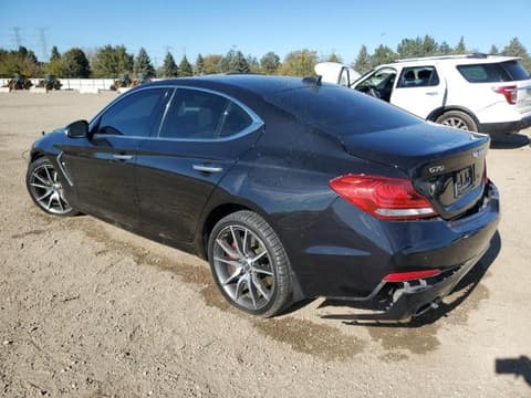 2019 Genesis G70, VIN KMTG34LE0KU012599. Фото 2 з 6 з аукціону Copart. Каталог авто зі США OpenDataCar.