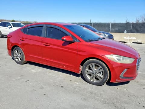 2017 Hyundai Elantra, VIN 5NPD84LF8HH202259. Фото 4 з 6 з аукціону Copart. Каталог авто зі США OpenDataCar.