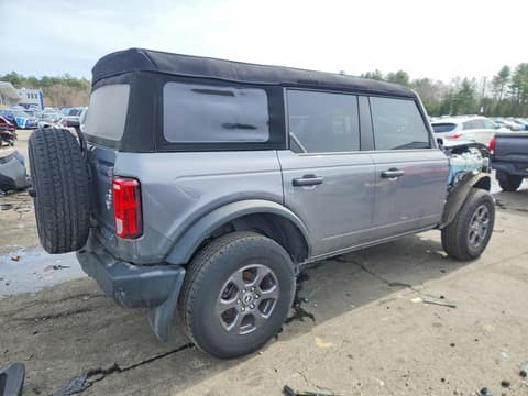 2023 Ford Bronco, VIN 1FMDE5BH6PLB84674. Фото 3 из 6 с аукциона Copart. Каталог авто из США OpenDataCar.