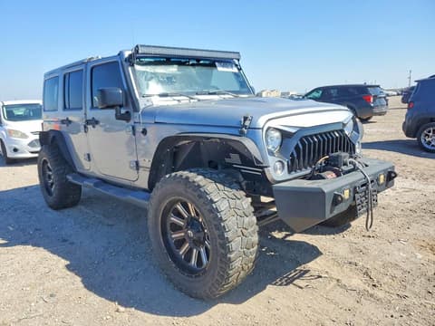 2016 Jeep Wrangler Unlimited, VIN 1C4BJWEG4GL125185. Фото 4 из 6 с аукциона Copart. Каталог авто из США OpenDataCar.