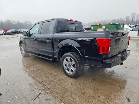 2018 Ford F-150 Lightning, VIN 1FTEW1EGXJKE35503. Фото 2 з 6 з аукціону Copart. Каталог авто зі США OpenDataCar.