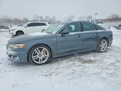 2014 Audi A6, VIN WAUHGAFC9EN062879. Фото 1 з 6 з аукціону Copart. Каталог авто зі США OpenDataCar.
