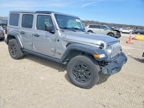 2020 Jeep Wrangler Unlimited, VIN 1C4HJXDN0LW257207. Фото 4 з 6 з аукціону Copart. Каталог авто зі США OpenDataCar.