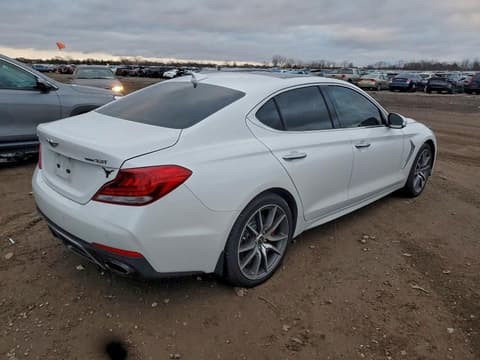 2020 Genesis G70, VIN KMTG74LE8LU058039. Фото 3 з 6 з аукціону Copart. Каталог авто зі США OpenDataCar.