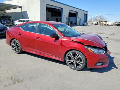 2022 Nissan Sentra, VIN 3N1AB8DV2NY304577. Фото 4 з 6 з аукціону Copart. Каталог авто зі США OpenDataCar.