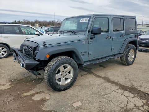 2014 Jeep Wrangler Unlimited, VIN 1C4BJWDG1EL244794. Zdjęcie 1 z 6 z aukcji Copart. Katalog aut z USA OpenDataCar.