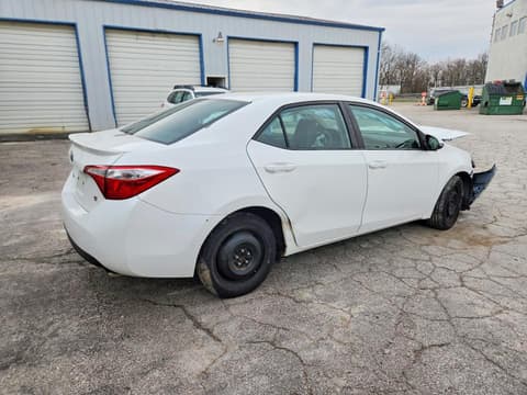 2016 Toyota Corolla, VIN 5YFBURHEXGP416784. Фото 3 з 6 з аукціону Copart. Каталог авто зі США OpenDataCar.