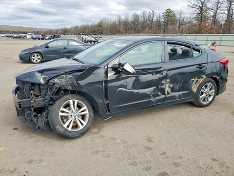 2017 Hyundai Elantra, VIN KMHD84LF1HU076389. Фото 1 из 6 с аукциона Copart. Каталог авто из США OpenDataCar.