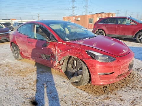 2022 Tesla Model 3, VIN 5YJ3E1EB4NF345412. Фото 4 з 6 з аукціону Copart. Каталог авто зі США OpenDataCar.