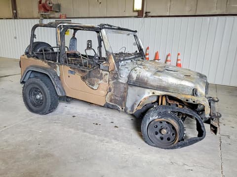 2000 Jeep Wrangler, VIN 1J4FA29P2YP700070. Фото 4 з 6 з аукціону Copart. Каталог авто зі США OpenDataCar.