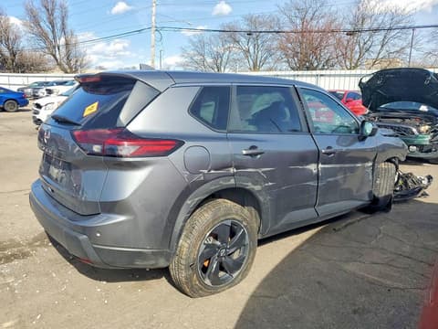 2024 Nissan Rogue, VIN 5N1BT3BA2RC673239. Photo 3 of 6 from Copart auction. OpenDataCar US salvage catalog.
