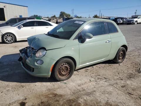 2013 Fiat 500, VIN 3C3CFFAR5DT747683. Фото 1 з 6 з аукціону Copart. Каталог авто зі США OpenDataCar.