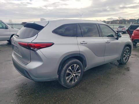 2021 Toyota Highlander, VIN 5TDGZRAH1MS051507. Фото 3 з 6 з аукціону Copart. Каталог авто зі США OpenDataCar.