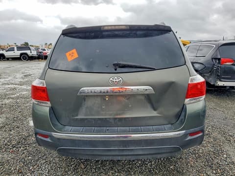 2012 Toyota Highlander, VIN 5TDZK3EH5CS084979. Фото 6 з 6 з аукціону Copart. Каталог авто зі США OpenDataCar.