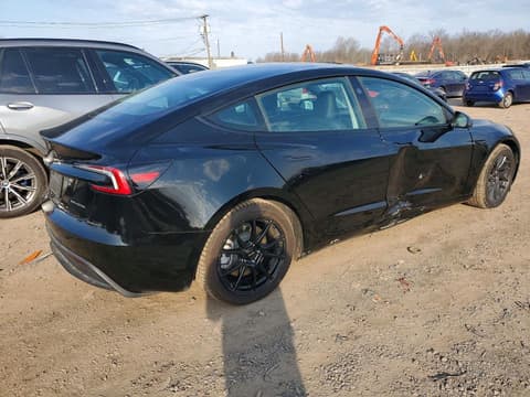 2024 Tesla Model 3, VIN 5YJ3E1EB8RF841450. Фото 3 з 6 з аукціону Copart. Каталог авто зі США OpenDataCar.