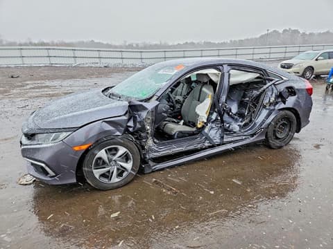 2019 Honda Civic, VIN 2HGFC2F67KH577813. Фото 1 з 6 з аукціону Copart. Каталог авто зі США OpenDataCar.