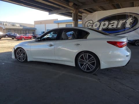 2017 Infiniti Q50, VIN JN1FV7AP0HM850993. Фото 2 з 6 з аукціону Copart. Каталог авто зі США OpenDataCar.