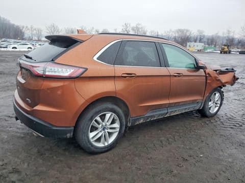 2017 Ford Edge, VIN 2FMPK4J88HBB81214. Photo 3 of 6 from Copart auction. OpenDataCar US salvage catalog.