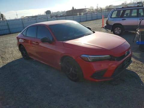 2022 Honda Civic, VIN 2HGFE2F50NH569722. Фото 4 з 6 з аукціону Copart. Каталог авто зі США OpenDataCar.