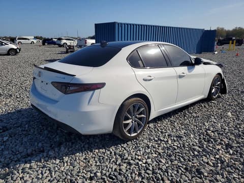 2024 Alfa romeo Giulia, VIN ZARFAMBN4R7679997. Photo 3 of 6 from Copart auction. OpenDataCar US salvage catalog.