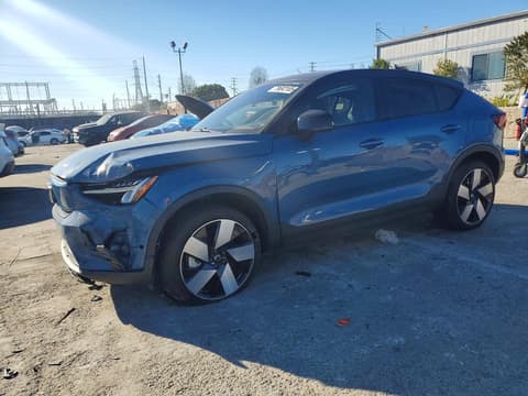 2022 Volvo C40, VIN YV4ED3GB2N2008385. Фото 1 из 6 с аукциона Copart. Каталог авто из США OpenDataCar.