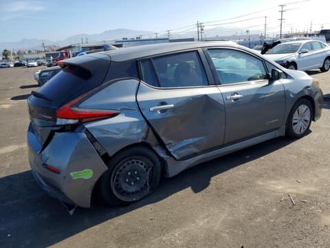 2018 Nissan Leaf, VIN 1N4AZ1CP7JC309284. Фото 3 з 6 з аукціону Copart. Каталог авто зі США OpenDataCar.