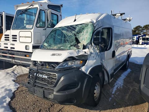2023 Ram ProMaster 3500, VIN 3C6MRVJGXPE519811. Фото 1 з 6 з аукціону Copart. Каталог авто зі США OpenDataCar.