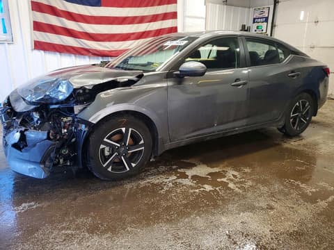 2025 Nissan Sentra, VIN 3N1AB8CV6SY380199. Фото 1 з 6 з аукціону Copart. Каталог авто зі США OpenDataCar.