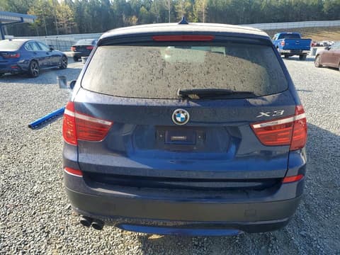 2013 Bmw X3, VIN 5UXWX9C55D0A24433. Zdjęcie 6 z 6 z aukcji Copart. Katalog aut z USA OpenDataCar.
