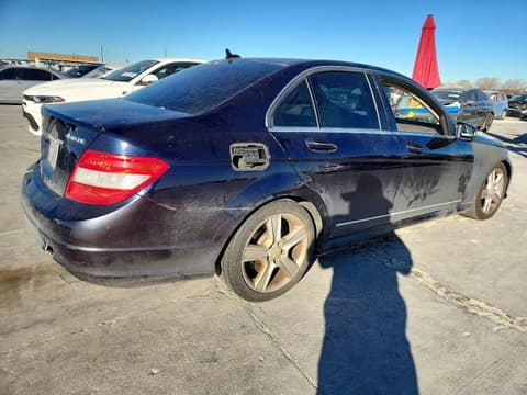 2010 Mercedes-benz C-Class, VIN WDDGF8BB8AR109643. Фото 3 з 6 з аукціону Copart. Каталог авто зі США OpenDataCar.