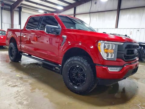 2021 Ford F-150 Lightning, VIN 1FTFW1E84MKD01233. Фото 4 з 6 з аукціону Copart. Каталог авто зі США OpenDataCar.